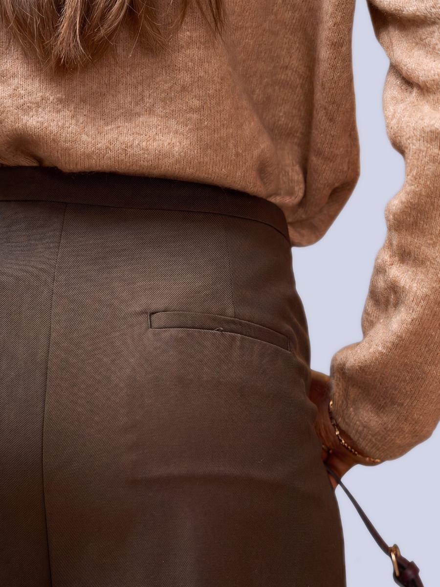 Pantalon large à pinces