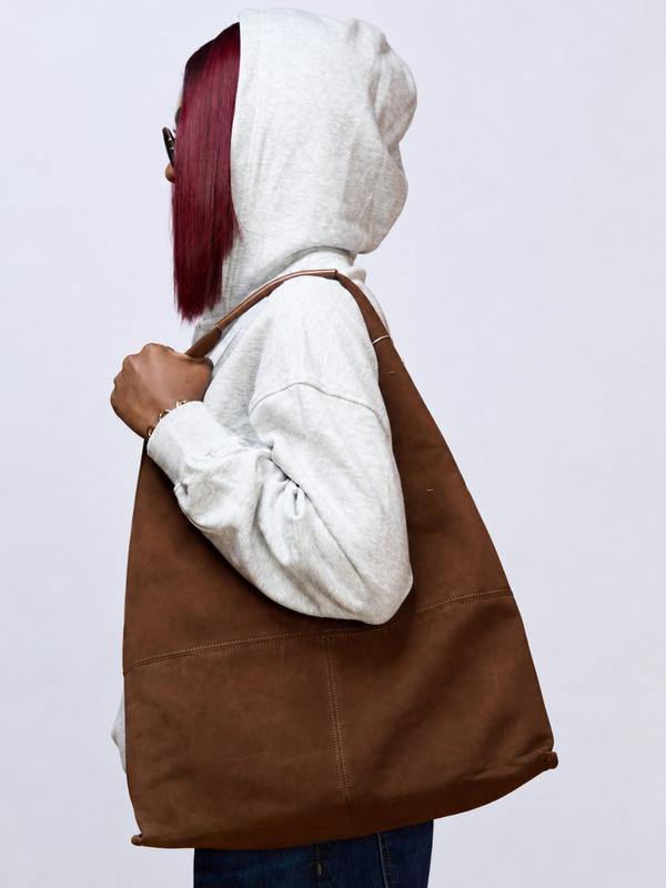 Sac fourre-tout en daim