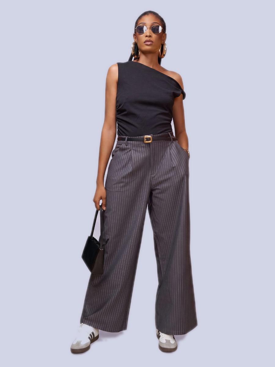 Pantalon à rayures