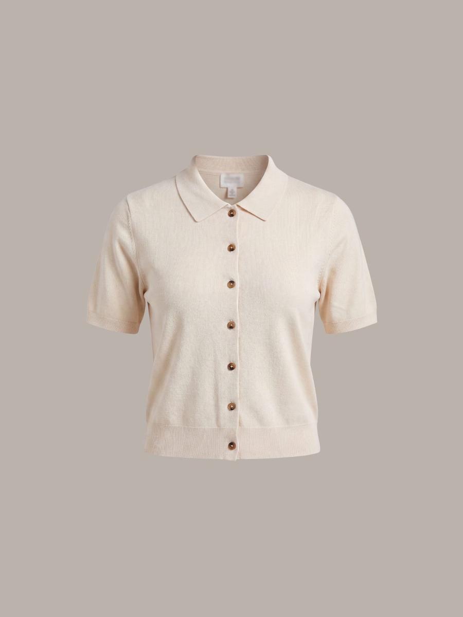 Gilet maille boutonné