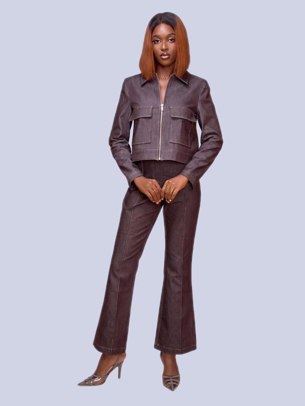 Veste zippée à poches